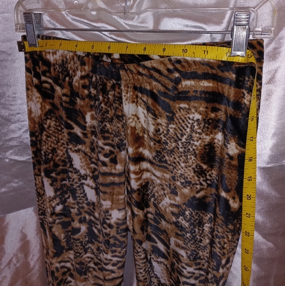 Yelete super soft comfy stretchy multi-animal print leg wear OS - Picture 6 of 8